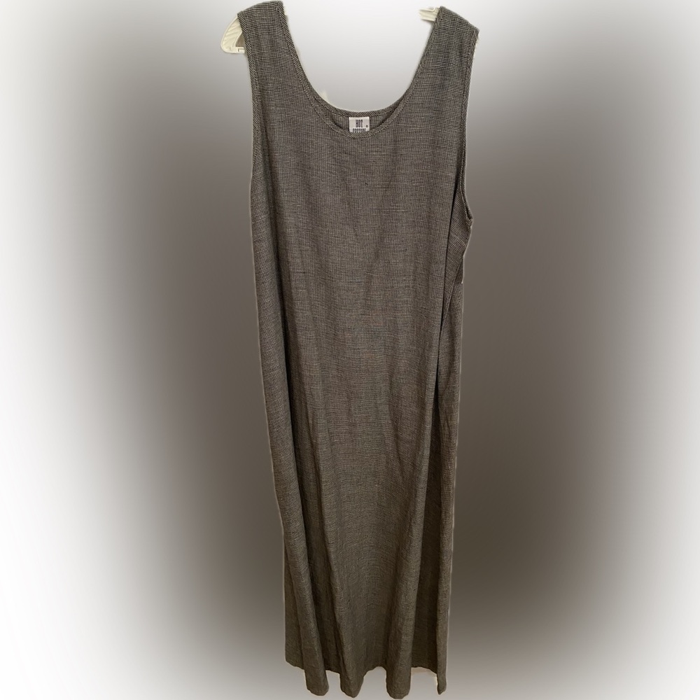 Hot Cotton Black and White Tank Dress - M
